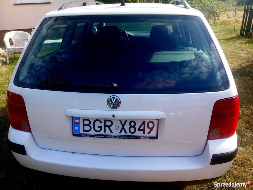 VW Passat B5 19TDI kombi klima biały super stan klimatyzacja Rajgród