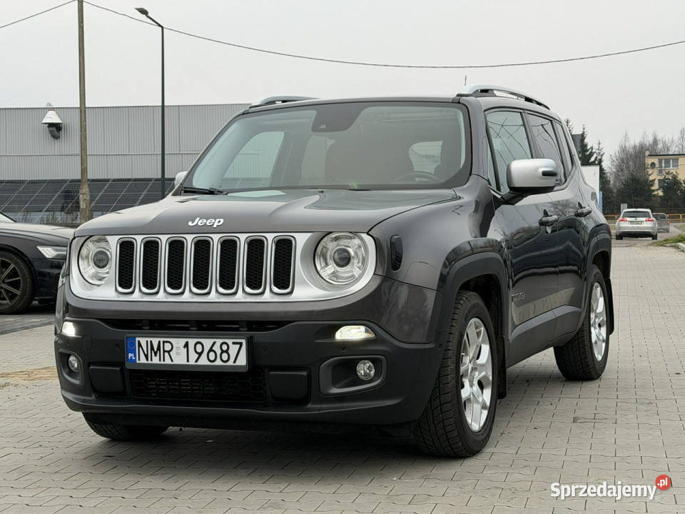 Jeep Renegade 14 140 4X4 Nawigacja Kamera VAT marża Mrągowo
