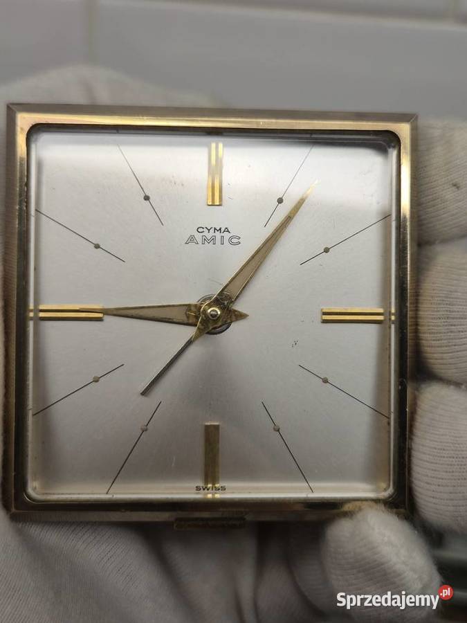 Stary podróżny budzik Cyma AMIC śląskie Chorzów