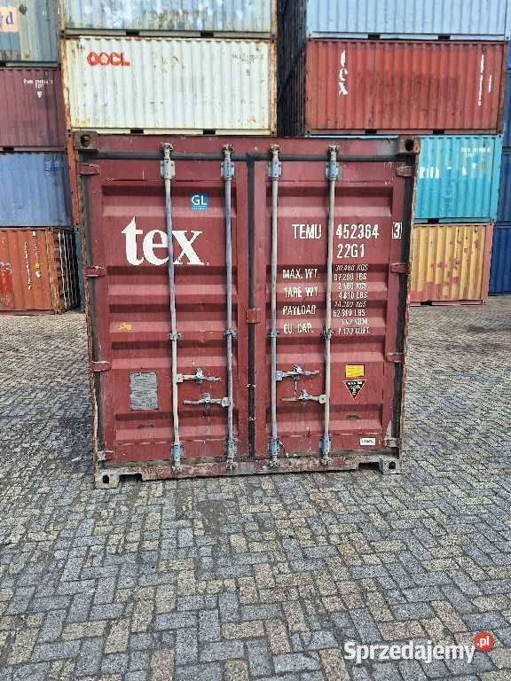 Kontener morski magazynowy 20DV 6 metrowy HDS Magazynowanie Bydgoszcz