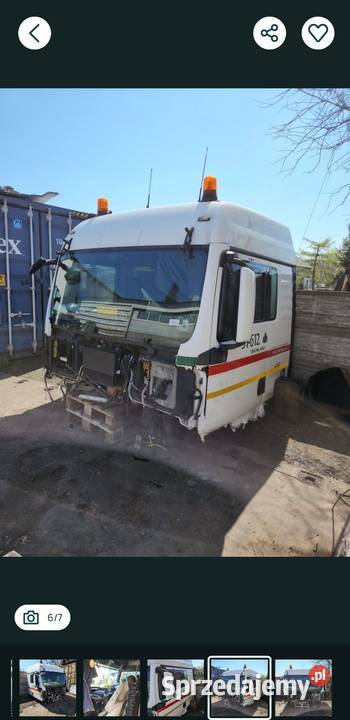 Kabina Sypialna Man TGX Euro 6 1000cm3 Myszków