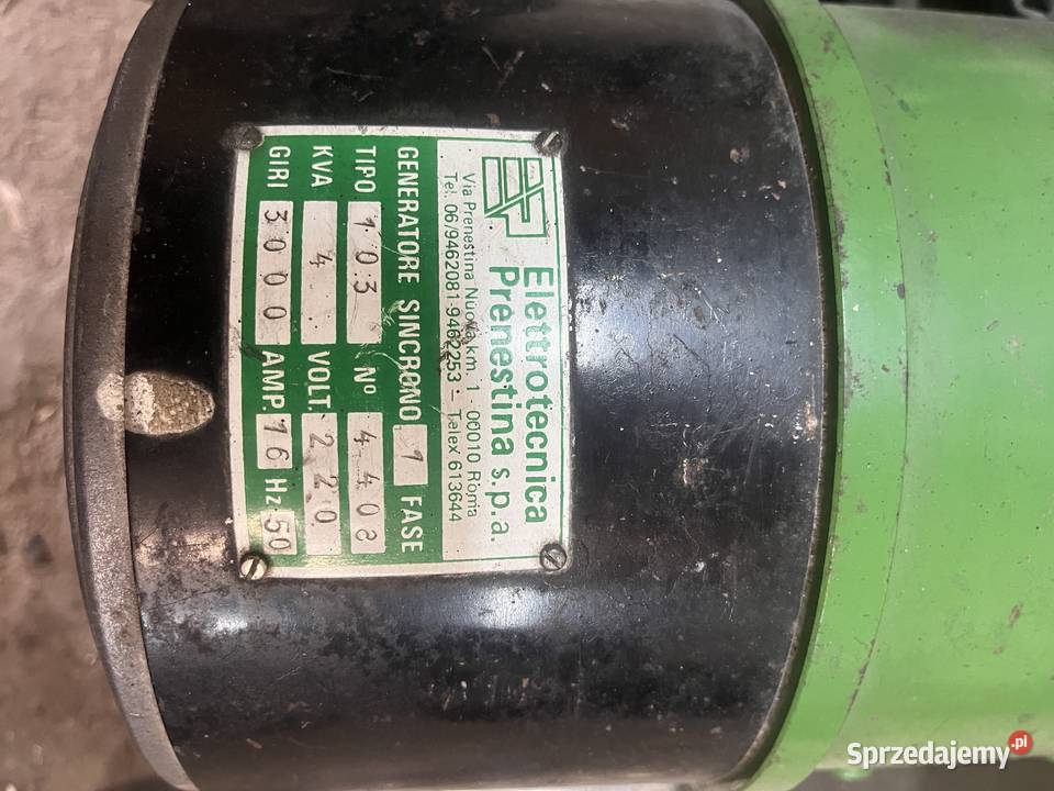 Agregat lombardini podkarpackie Lipa