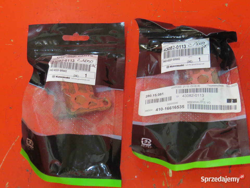 KAWASAKI Z1000SX Z 1000 Z1000 SX KLOCKI Klocki hamulcowe Warszawa