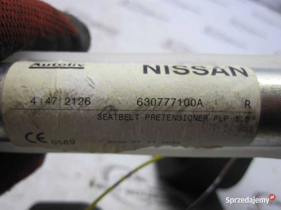 NISSAN JUKE I LIFT 15r pas bezpieczeństwa prawy osobowe świętokrzyskie Kielce