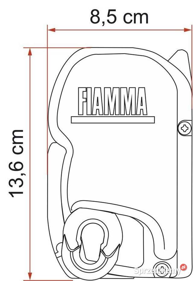 Markiza Fiamma F45S bez adapterów 400 szer