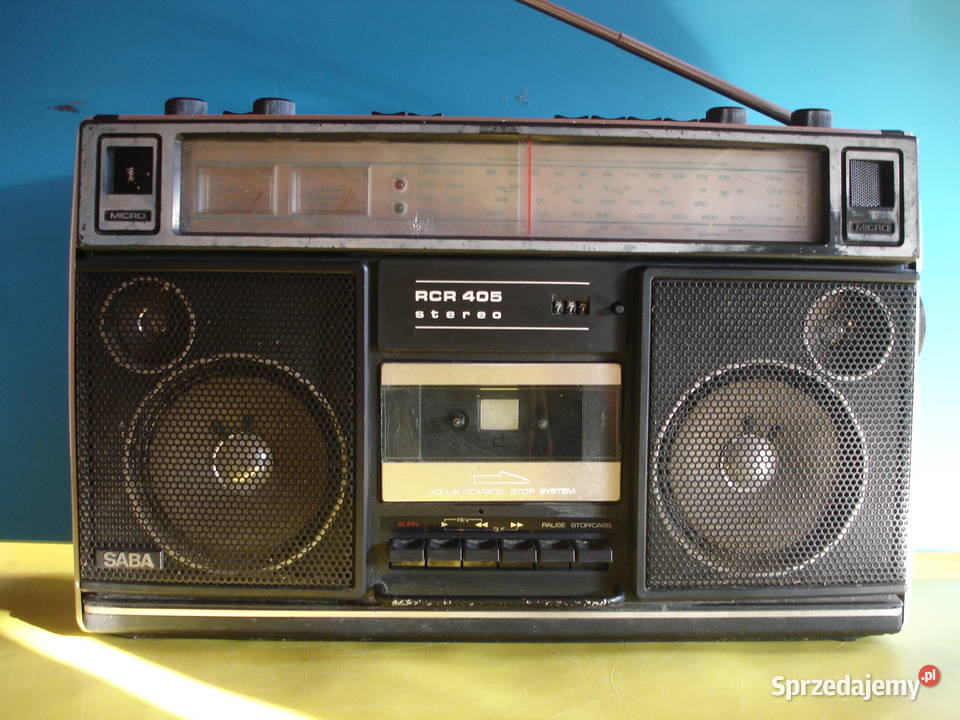 Radiomagnetofon SABA RCR405 Zielona Góra