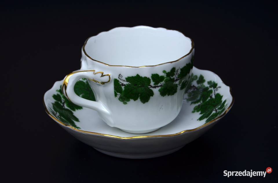 Filiżanka w stylu miśnieńskim Schnwald Bavaria Legnica