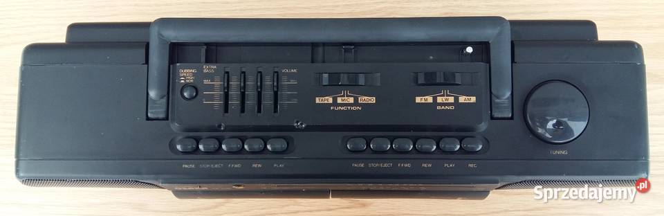 Radiomagnetofon przenośny na kasety OSAKA KS270L Elektronika