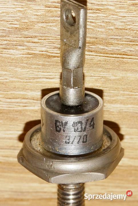 Dioda prostownicza mocy BY 104 10 A 400 V Tewa