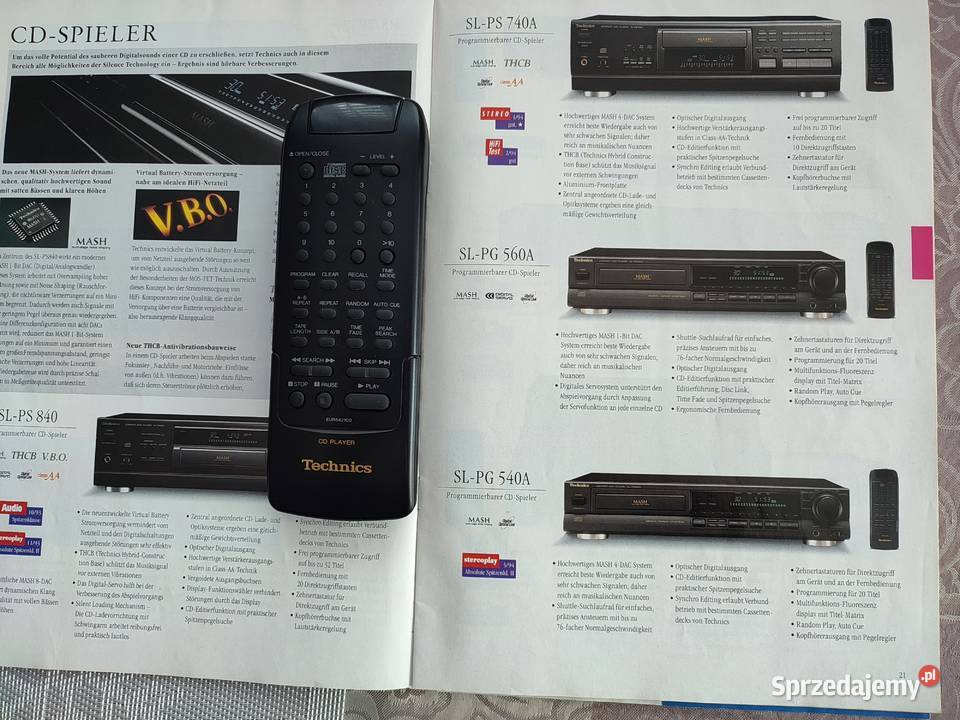 pilot Technics EUR642100 stan Myszków