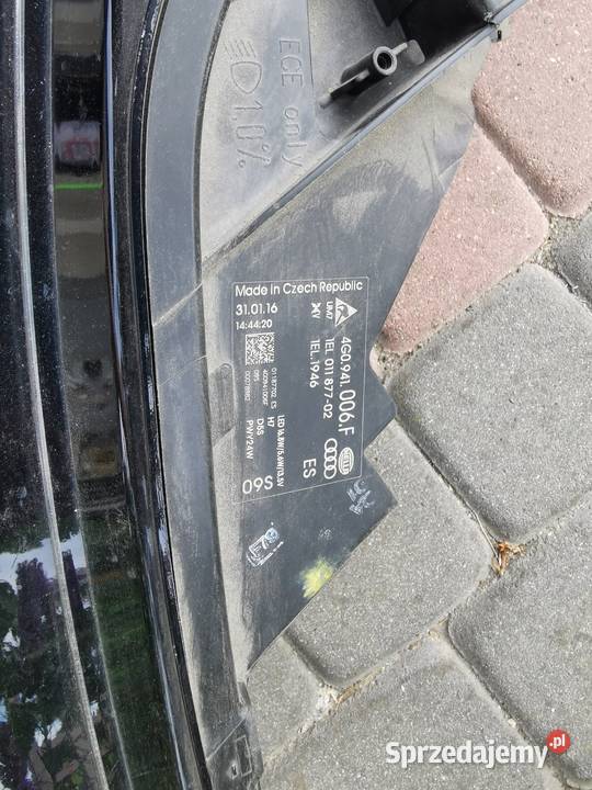 lampa przód prawa AUDI A6 C7 LIFT 14 XENON