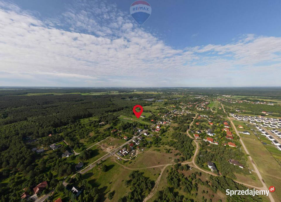 Puszcza Zielonka działka budowlana z MPZP 40m wielkopolskie