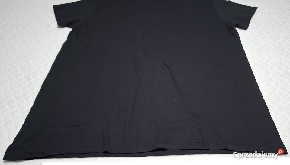 Koszulka krótki rękaw Tshirt czarna Amazon Sols Czeladź