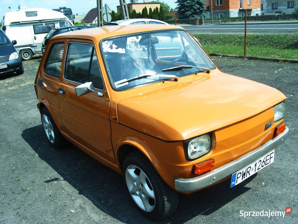 Fiat 126p FL z 1985 r Motoryzacja Września