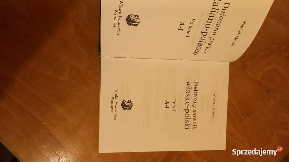 Słownik włosko polski i polsko włoski mazowieckie Warszawa