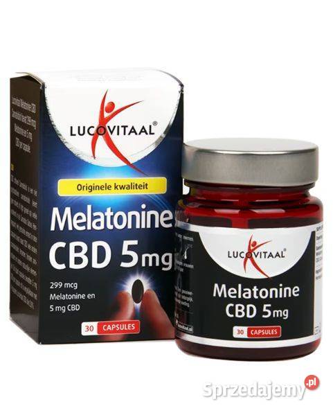 Lucovitaal Melatonine 299 mcg CBD 5 mg 30 Caps Delikatesy Łódź