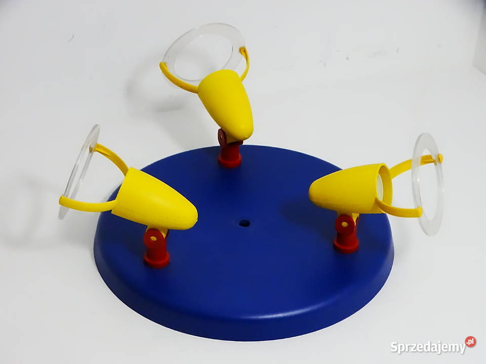Lampa młodzieżowadziecięca sufitowa potrójna