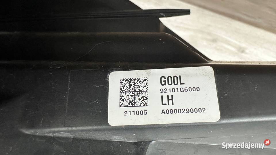 KIA PICANTO III 3 LIFT LAMPA PRZEDNIA LEWA osobowe Gorzów Wielkopolski