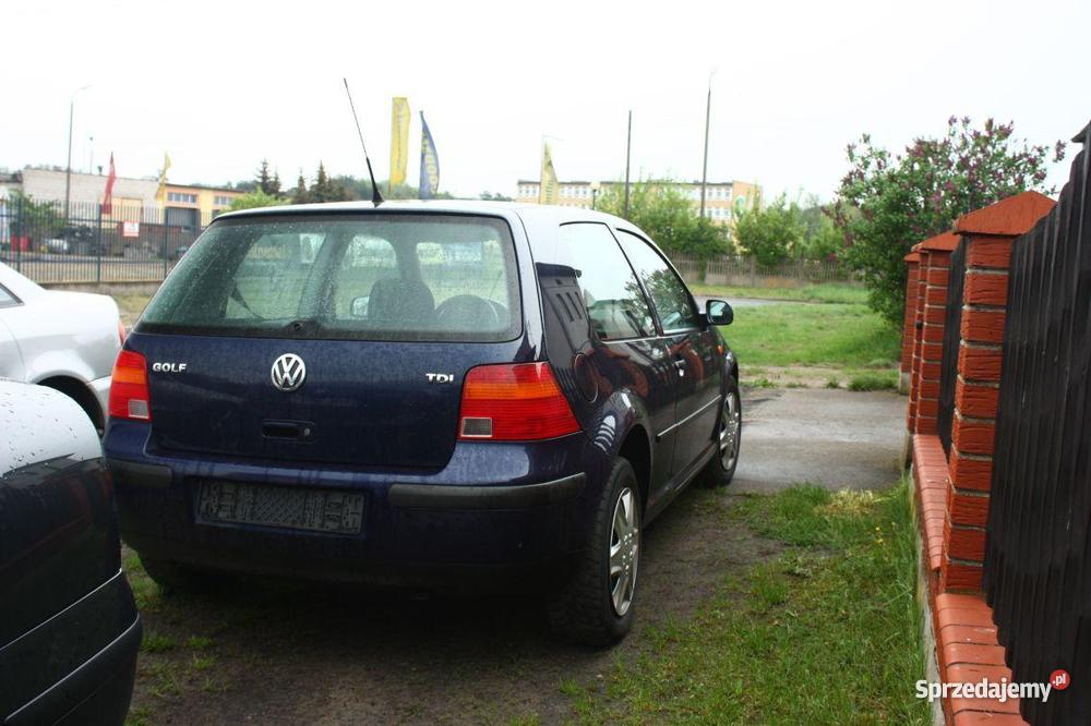 Volkswagen Golf 4 19 TDI 90 1998 sprowadzony wielkopolskie