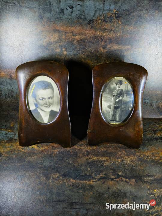 Ramki antyczne mahoń secesja 19101919 wielkopolskie Kalisz