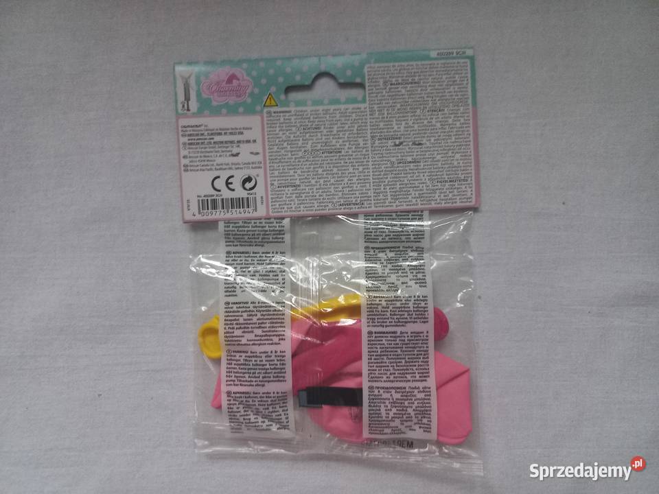 BALONY nadruk Urocze Konie kpl4 kolor NOWE podlaskie Białystok sprzedam