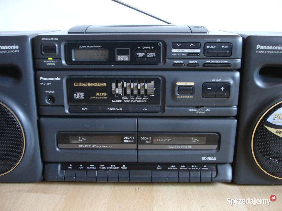 Radiomagnetofon PANASONIC RXDT650