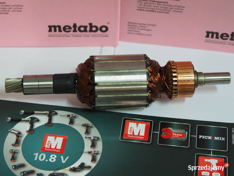 METABO 1540 wirnik twornik młot wiertarka 182mm