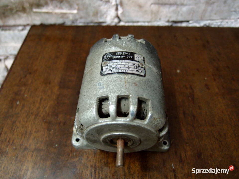 silnik elektryczny 3faz VEB Elmo 16W 1350obrmin Łódź sprzedam