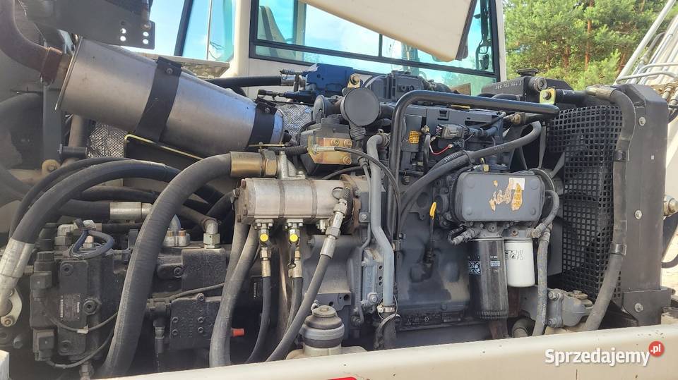 Koparka kolowa terex tw 110 2010 mały przebieg lubelskie Tomaszów Lubelski