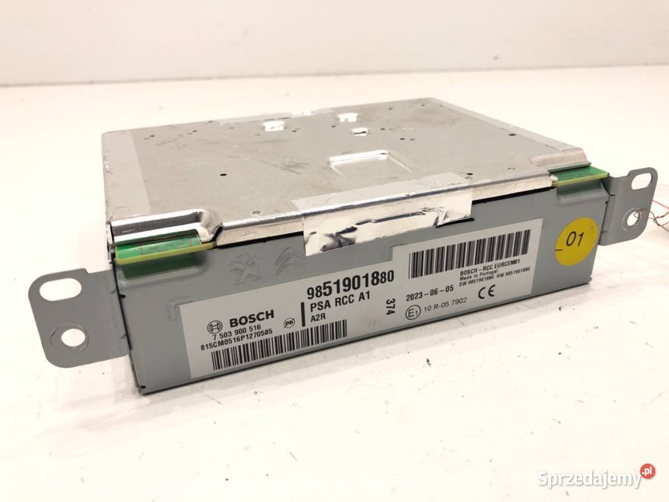 RADIO CITROEN C3 III 9851901880 1624 ODTWARZACZ