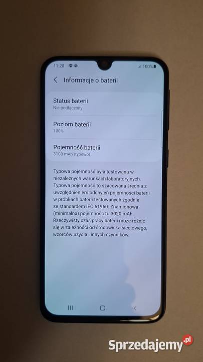 Telefon Samsung Galaxy A40 59 64 pamięć 4 GB RAM Zielona Góra sprzedam