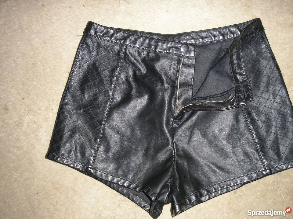 spodenki eco skóra wysoki stan 40 Dvided Słupsk