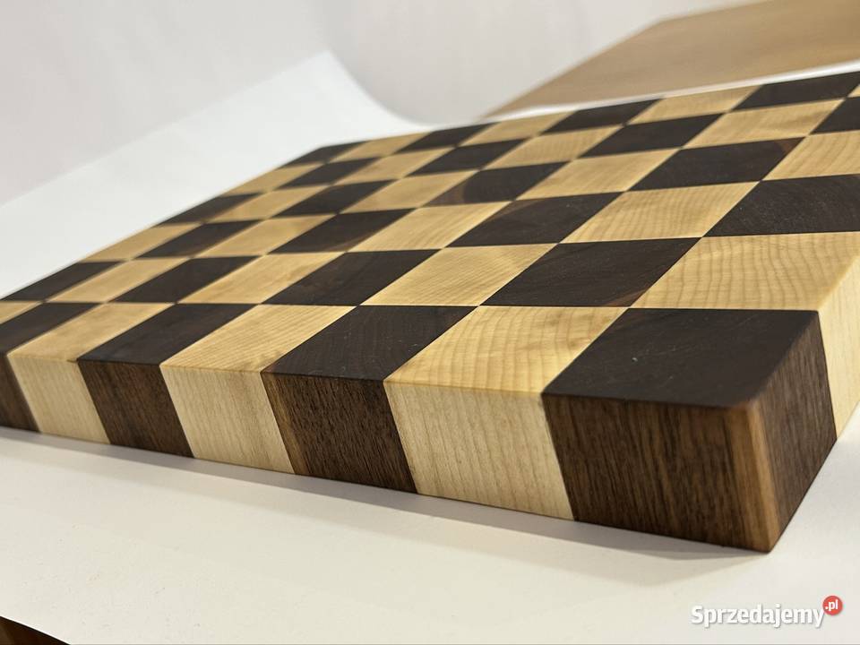 Deski sztorcowe szachownice dębowe end grain Rybnik