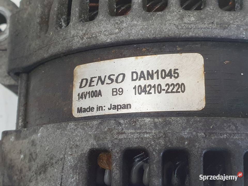 ALTERNATOR Toyota Avensis T25 20 D4D denso lubelskie Chełm