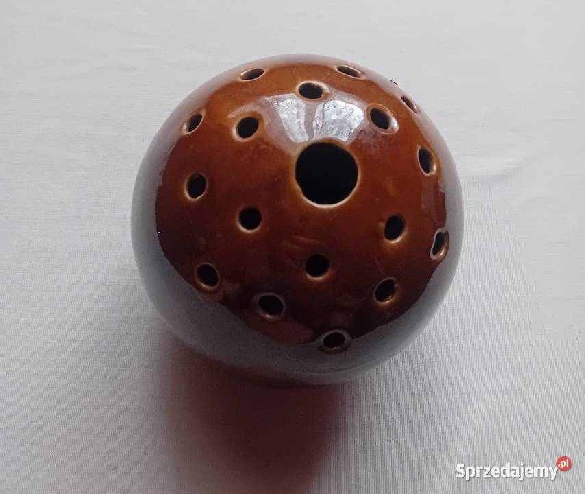 Ikebana w formie kuli PRL Antyki, Sztuka, Kolekcje wielkopolskie Koźminek