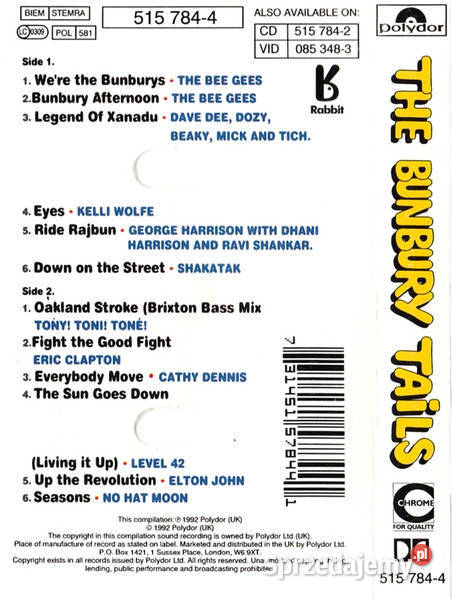 Unikat Polydor The Bunbury TailsThe bee Gliwice