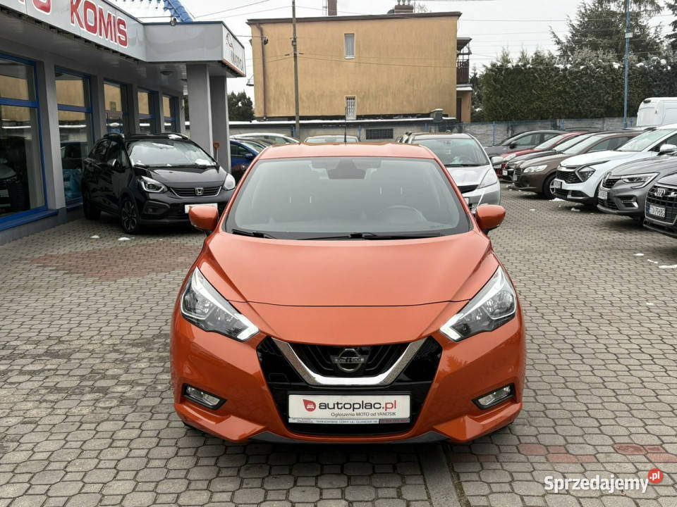 Nissan Micra 90 Niski pomarańczowy Tarnowskie Góry