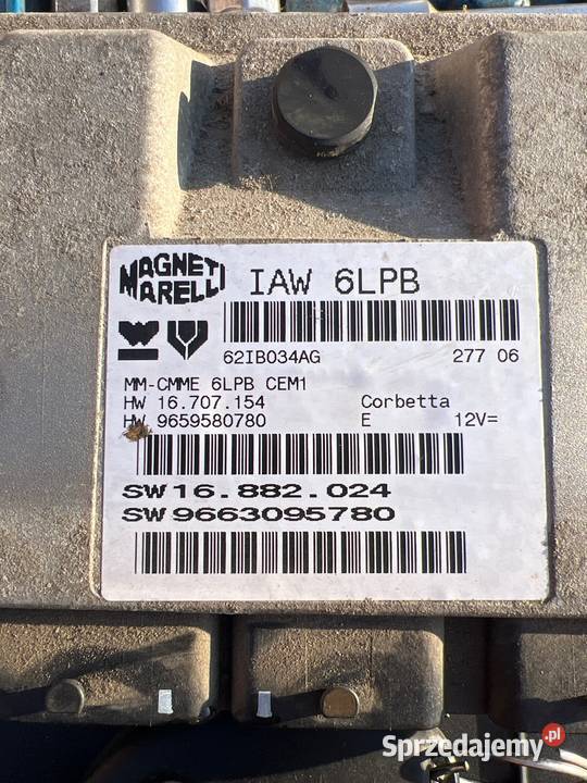 Zestaw startowy Citroen c5 I lift 20 16v Radzyń Podlaski