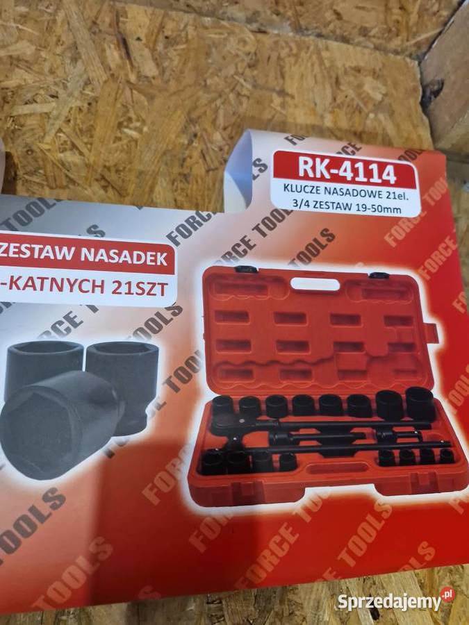 Zestaw Nasadek Udarowych 34 1950mm Force Tools Głogowa
