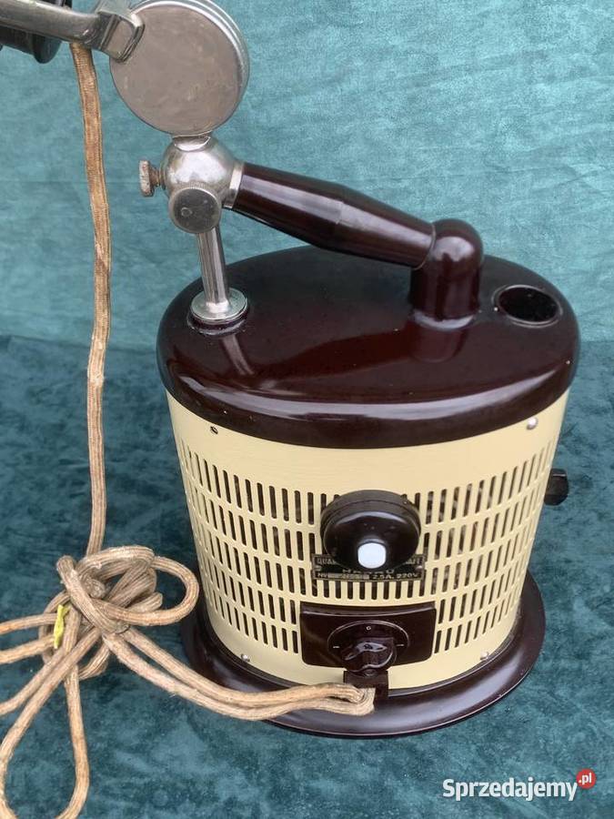 Stara lampa kwarcowa przedwojenna HANAU Łowicz