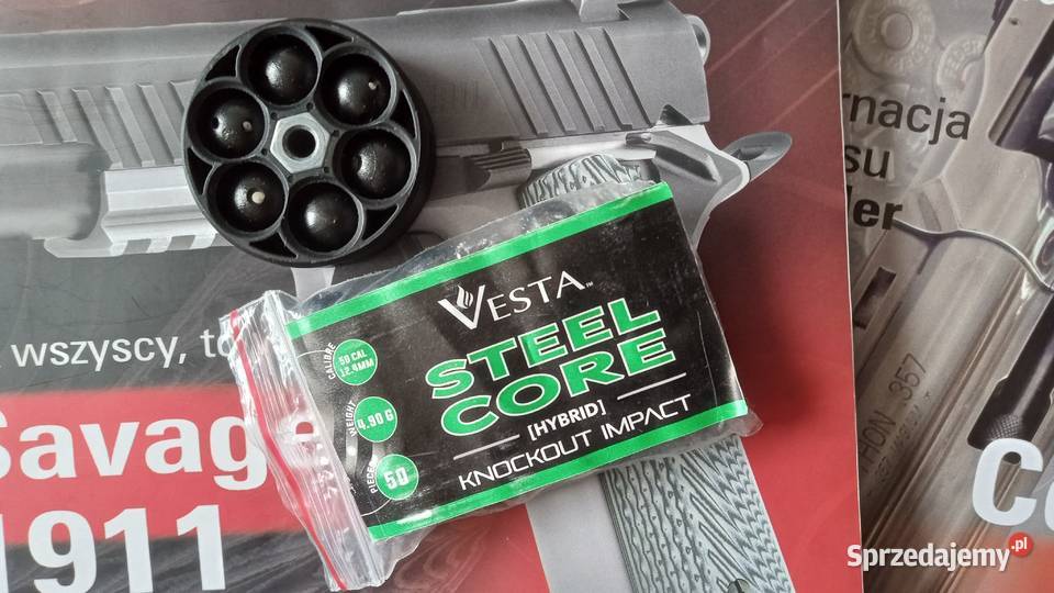 Magazynek na kule Vesta do rewolweru Umarex HDR Sport i Wypoczynek Chotomów