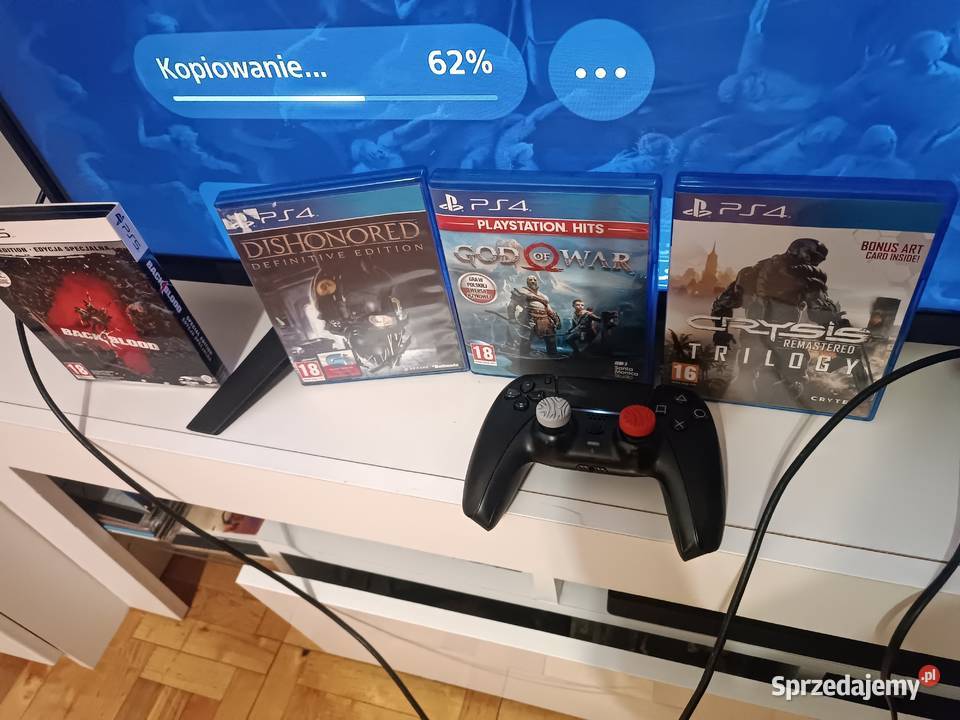 Konsola Playstation 5 z napędem CFI 1216A pad 6 małopolskie Libiąż sprzedam