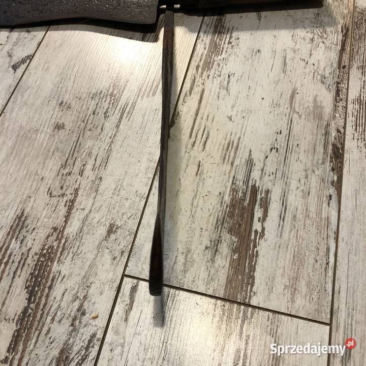 Rębak stary angielski 35 ręczny kuty żelazny Poznań