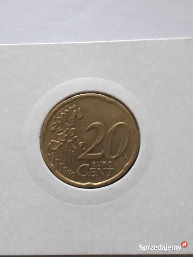20 Eurocentów Luksemburg 2002 r Konin sprzedam