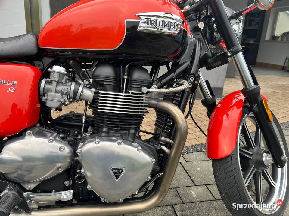 Sprzedam Triumph boneville SESpecial Edition 865cm3 małopolskie Gromnik