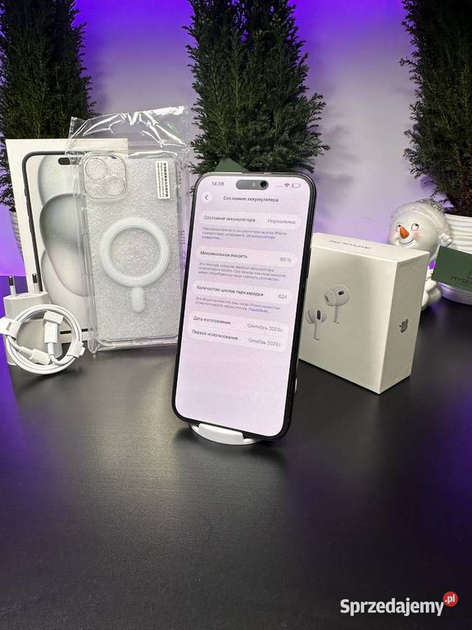 Apple iPhone 15 Plus 128GB Bateria 90 Stan Warszawa