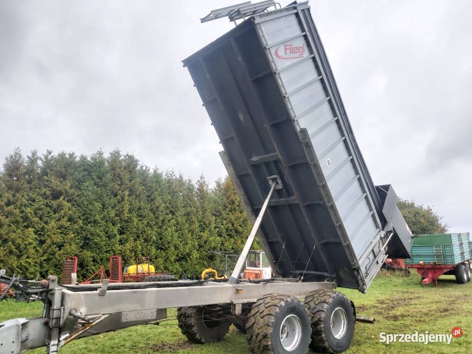 Przyczepa wywrotka tandem Fliegl ASW prod 2012 kujawsko-pomorskie
