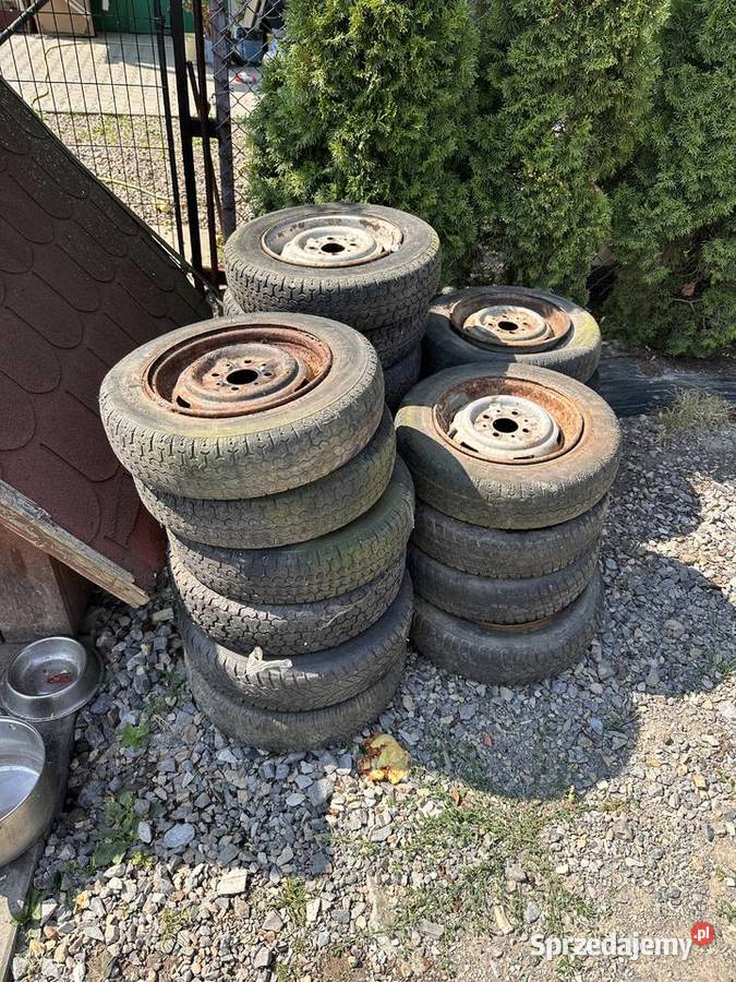 Opony z felgami Fiat 126p maluch sprzedam