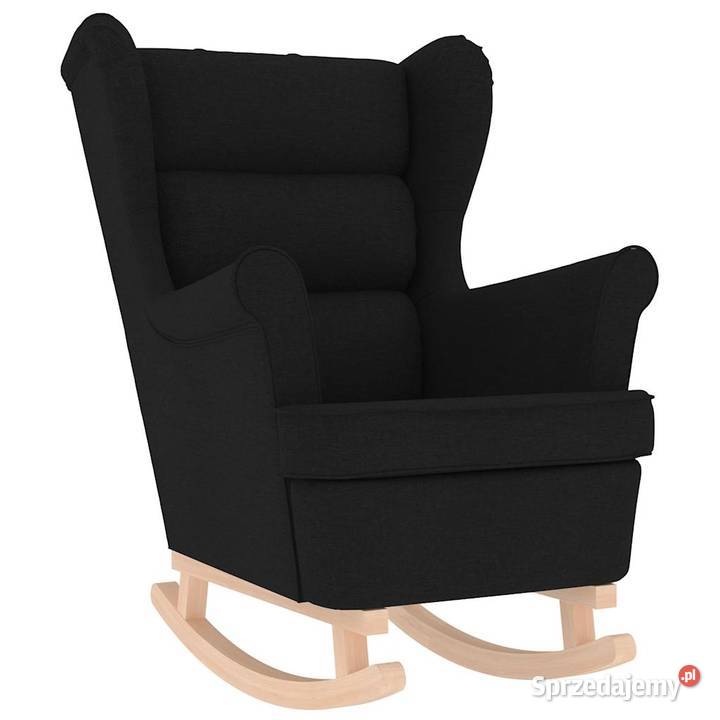 vidaXL Fotel bujany czarnySKU4016921 Warszawa sprzedam