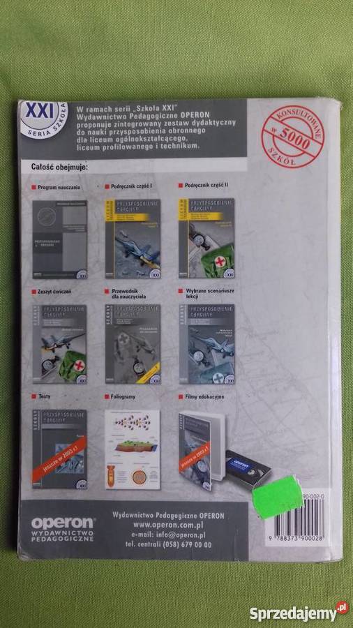 Przysposobienie obronne podręcznik część 1 i 2 mazowieckie sprzedam